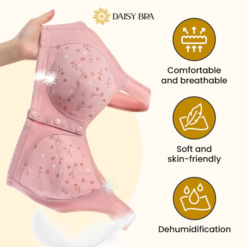 Daisy Bra - Comfortable & Convenient Front Button Bra