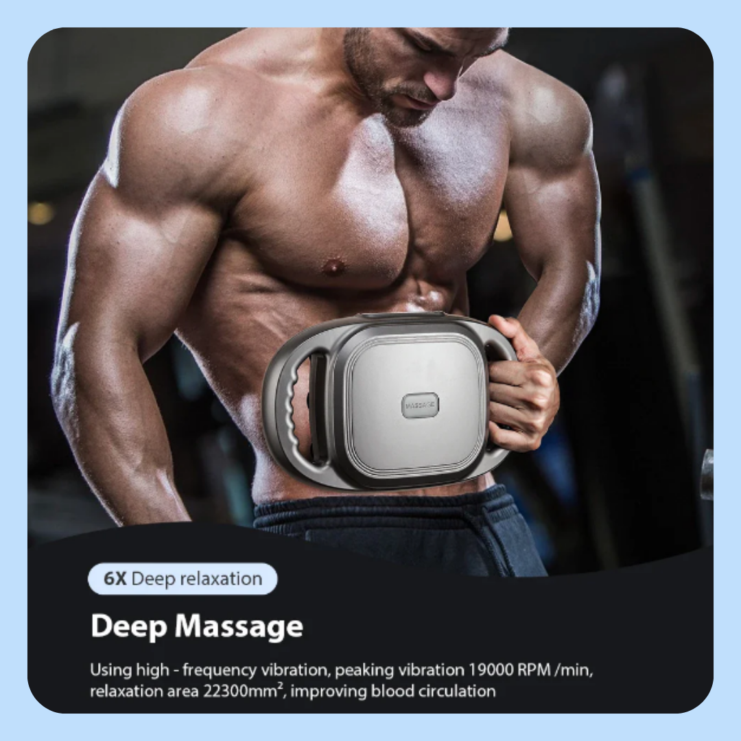 DeepTide Massager - Relieves muscle pain, deep relaxation