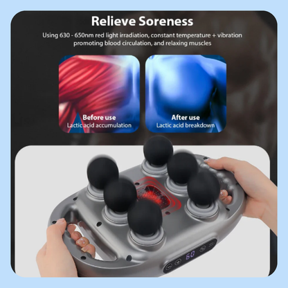 DeepTide Massager - Relieves muscle pain, deep relaxation