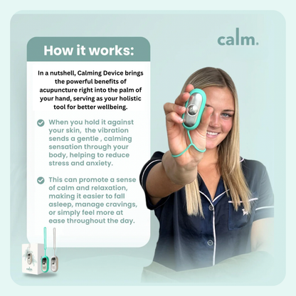 Calming Device - Micro-current Intelligent Relieve Pressure Anxiety Fast Sleep for Women/Men