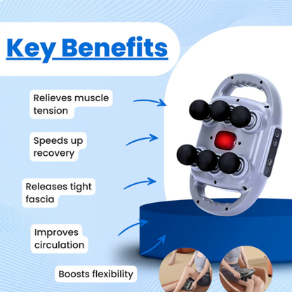 DeepTide Massager - Relieves muscle pain, deep relaxation