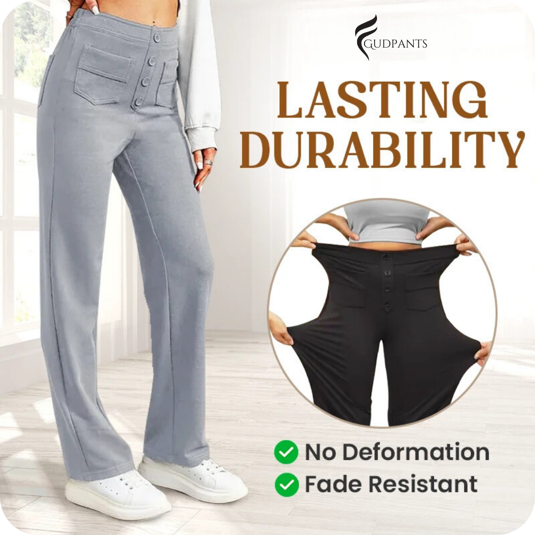 GudPants - Women's Casual High Waist Stretch Pants